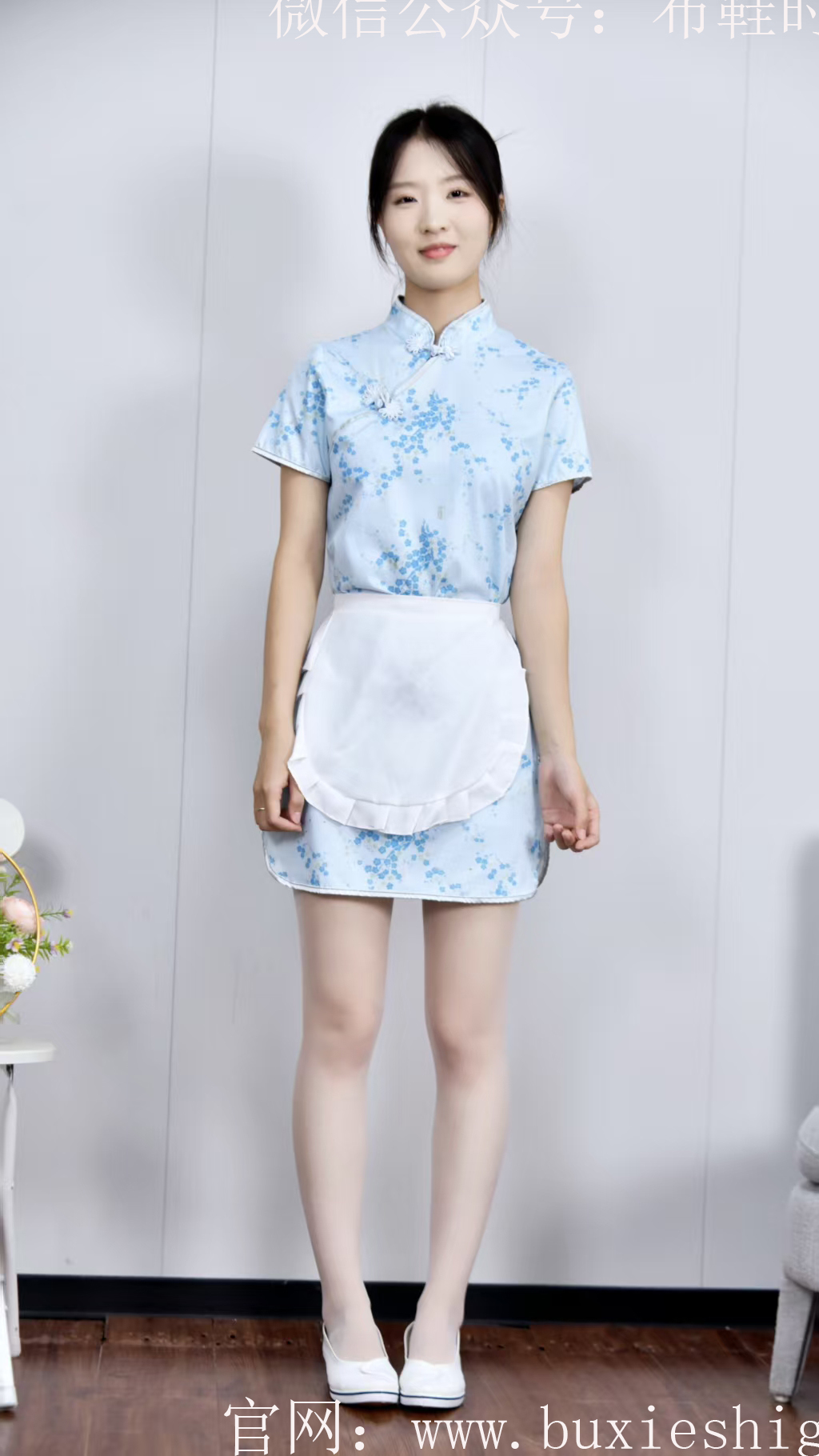 259/月月~【袜裹纤柔】旗袍元素衣，鞋伴轻盈姿。