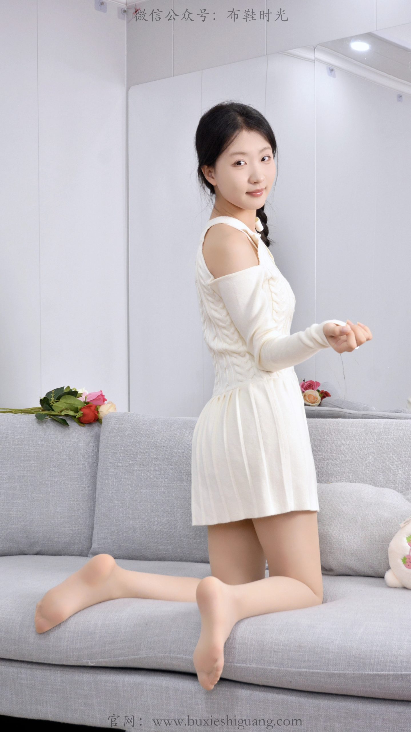 301/月月~【柔履生香】素裙轻曳，足尖漾开一室清甜。