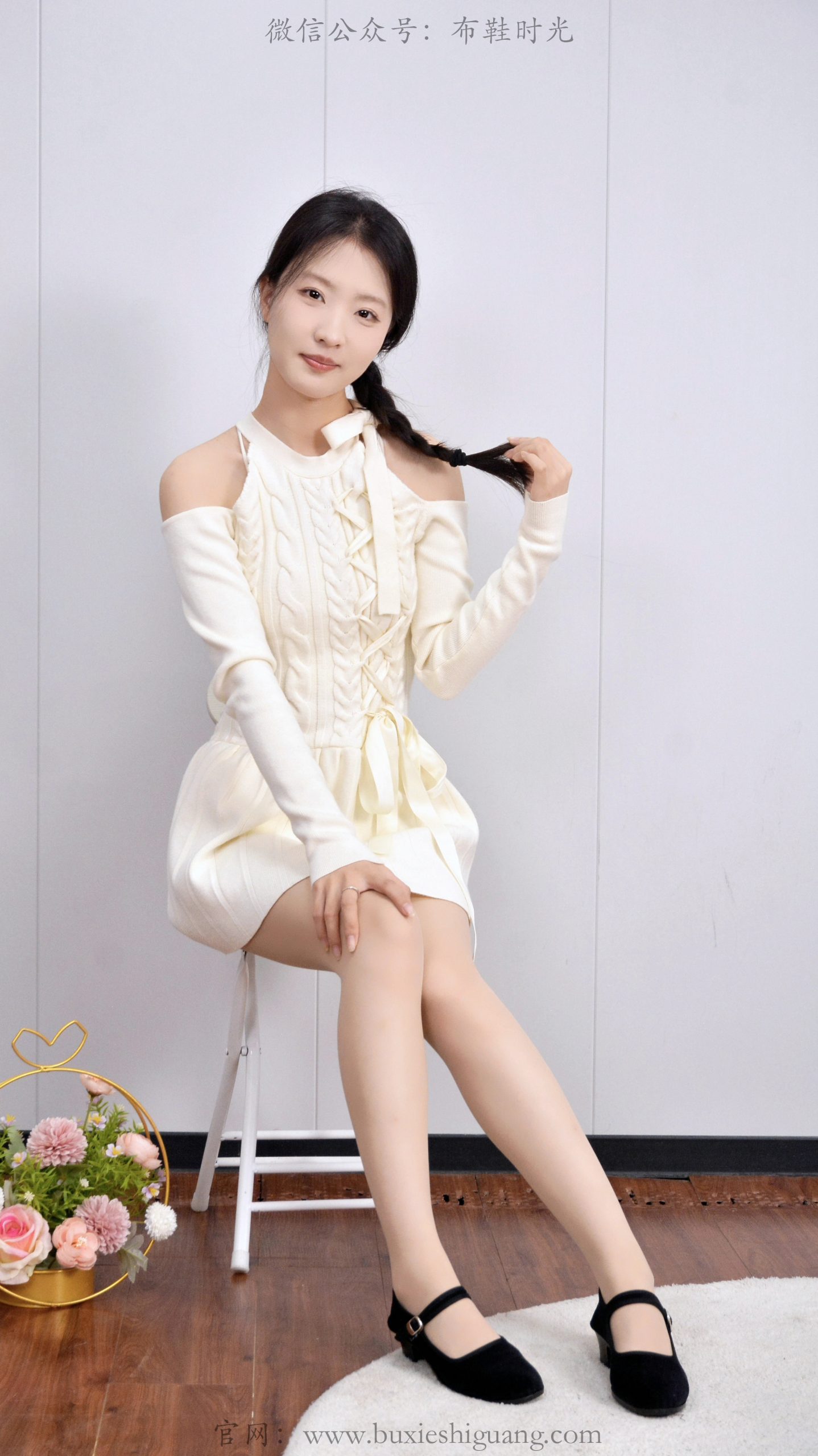 301/月月~【柔履生香】素裙轻曳，足尖漾开一室清甜。